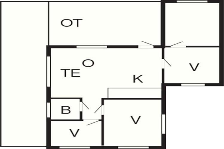 Three-Bedroom Holiday Home In Hasle 3 Vang  Экстерьер фото